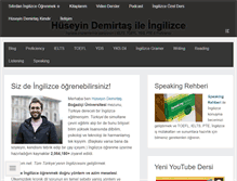 Tablet Screenshot of huseyindemirtas.net